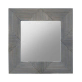 Suar Grey Wash Mango Wood Wall Mirror