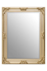 Lora Gold Finish Wooden Frame Wall Mirror