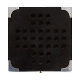 Churchill Games Black Sheesham Wood Solitaire Games Box