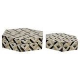Harlo Set Of 2 Trinket Boxes