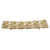 Delphi Large Gold Finish Plate