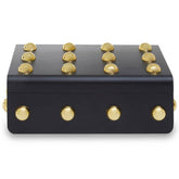 Frida Large Black and Gold Trinket Box