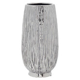 Hesper Small Silver Ceramic Vase