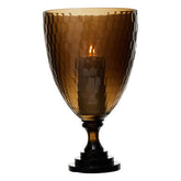 Cortina Medium Honeycomb Glass Candle Holder