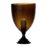 Cortina Large Honeycomb Glass Candle Holder