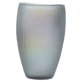 Hessa Small Grey Glass Vase
