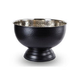 Ankara Black Finish Champagne Bowl