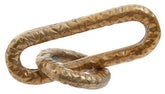 Prato Hammered Gold Chain Sculpture