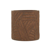 Darnell Brown Textured Planter