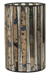 Gaia Smoked Anitque Finish Large Candle Holder