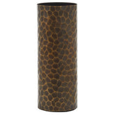 Akola Large Antique Gold Metal Vase