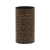 Akola Small Antique Gold Metal Vase