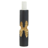 Daito Large Black and Gold Finish Candle Holder