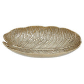 Salma Gold Finish Lotus Leaf Bowl.