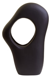Hapax Abstract Black Sculpture