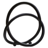 Prato Matte Black Nickel Finish Twist Sculpture