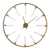 Beauly Gold Finish Round Wall Clock
