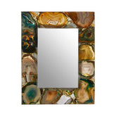 Bowerbird Large Green Agate 5In X 7In Photo Frame