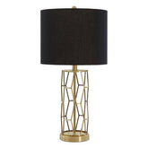 Candra Black Shade Table Lamp