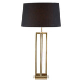 Skye Gold Finish Rectangular Table Lamp
