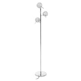 Karter Chrome Finish Table Lamp With Three Lights