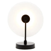 Waldorf White Marble And Black Table Lamp