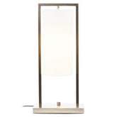 Atkins Nickel Finish Table Lamp