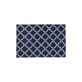 Bosie Kensington Townhouse Small Blue Hand Woven Rug