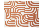 Bosie Ozella Natural And Terracotta Throw