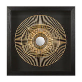 Modello Gold And Black Wall Art