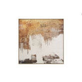 Astratto Abstract Gold Foil Wall Art