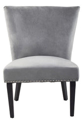 Kensington Townhouse Grey Winged Dining Chair
