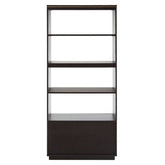 Diamond Oak Veneer Shelf Unit
