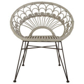 Manado Grey Natural Rattan Chair
