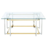 Elino Silver and Gold Coffee Table