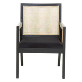 Corso Rattan Chair with Black Frame