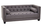 Surina 2 Seat Grey Fabric Sofa