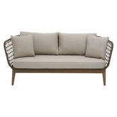 Opus Three Seat Grey Sofa