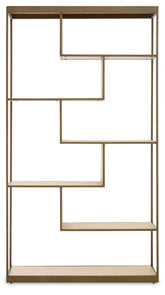 Grenoble Brushed Brass Multi Tier Shelving Unit