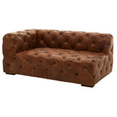 Hoxton Tufted Leather Right Arm Sofa