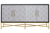 Cadiz Grey Shagreen Sideboard