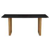 Varana Black Marble Top Rectangular Dining Table