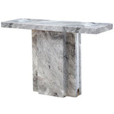 Saronno Grey Marble Console Table