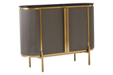 Dervio Two Door Marble Top Sideboard
