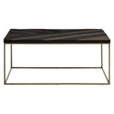 Aris Black And Gold Coffee Table