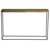 Akola Gold Console Table