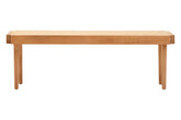 Cebu Natural Cane and Beech Wood Bench