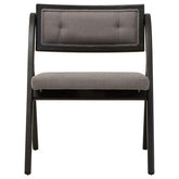 Cebu Grey and Black Elm Wood Folding Chair