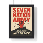 Seven Nation Army Lyric Wall Art Print