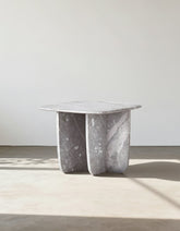 Farina Side Table, Marble
